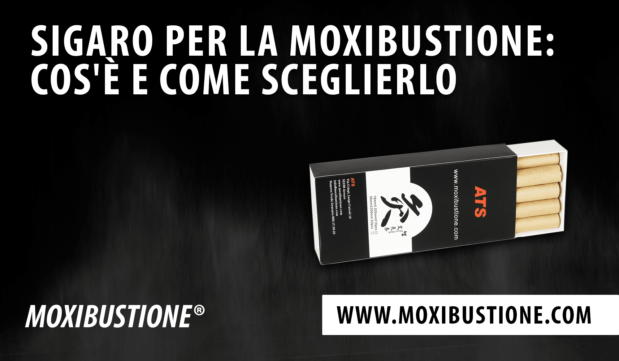 Sigaro per la Moxibustione: cos’è e come sceglierlo